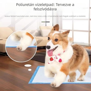 Kisállatok edzőpadja macskáknak és kutyáknak - nedvszívó, szagtalanító, nem szövött anyag