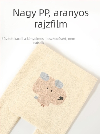 NEMOBABY gyerekeknek Cartoon mintás, bolyhos belsővel, vastag téli meleg, poliészter