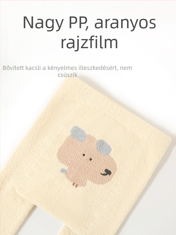 NEMOBABY gyerekeknek Cartoon mintás, bolyhos belsővel, vastag téli meleg, poliészter