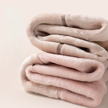 Baba téli fleece-béléses harisnya lányoknak, seamless, poliészter, légáteresztő, 1–3 éves korosztálynak