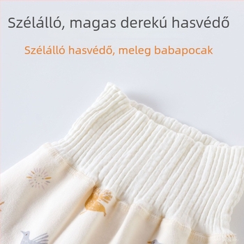 Két darabos babakészlet: hosszú ujjú pulóver és nadrág, pamut érzetű, lágy felület, uniszex, 0–1 éves csecsemőknek