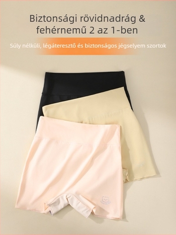 Lányoknak: jégselyem biztonsági nadrág, 2-in-1 leggings fehérnemű, A osztály, Nylon 79,1%