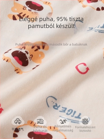 Fiúknak boxeralsó – 95% pamut, 1–3 éveseknek, Jingqi márka, 2025 ősz