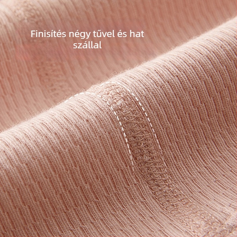 Baba pamut két részes pizsama készlet, kerek nyakú, hosszú ujjú felső, 100% pamut, tavasz és ősz, állat/karikatúra minta