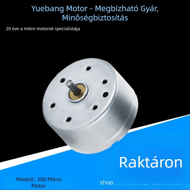 Yuebang márkájú kefés motor — mikro DC motor, 36V alatti, 3C tanúsítvány
