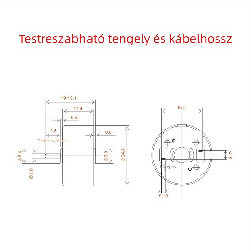 Yuebang márkájú kefés motor — mikro DC motor, 36V alatti, 3C tanúsítvány