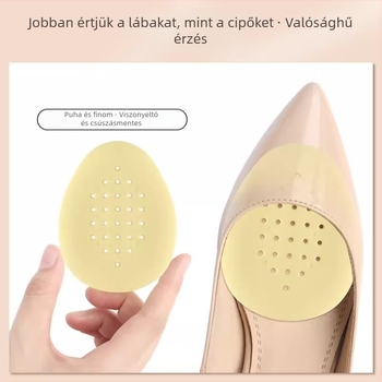 Elülső talpbetét mindennapi cipőkhöz, stílus fél-talpbetét, modell Forefoot pad, talpbetét funkciója: előrefutó talpbetét, márka Friendly