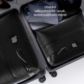 Vízálló utazási tároló táska, kompressziós és vákuumos tasak, légmentes és nedvességálló, márka uunee, kapacitás 20-35L, ideális szabadidős utazásokhoz