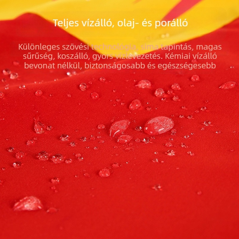 Gyermekeknek szóló vízálló egyrészes overál hosszú ujjú, rajzfilm mintával, 100% poliészter, Anbei Child márka, biztonsági osztály A