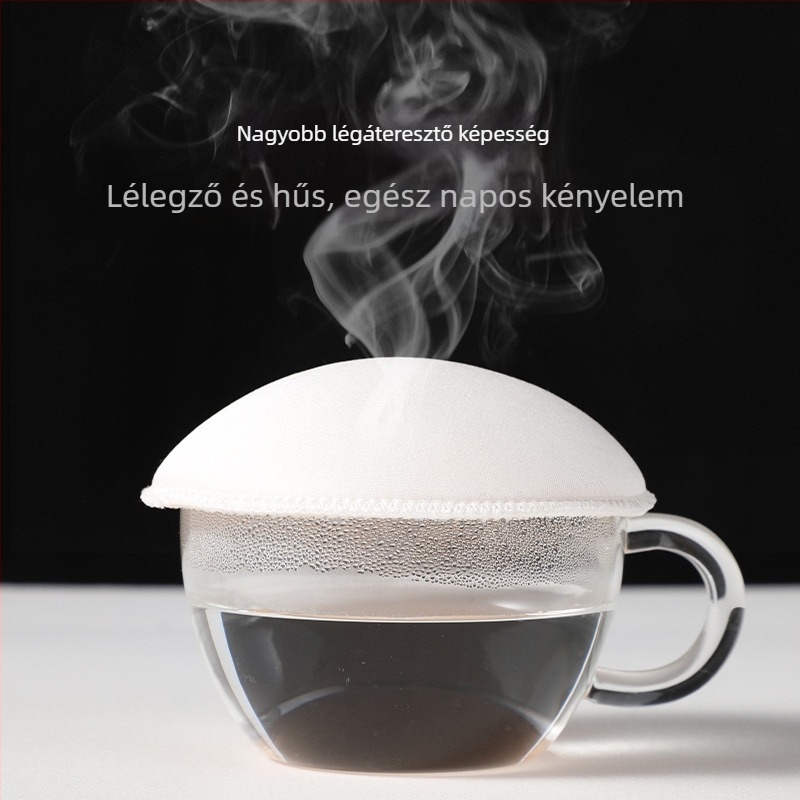 Női pamut felső beépített melltartó párnával, U-alakú hát, 3/4 kosár, fix dupla vállpánt