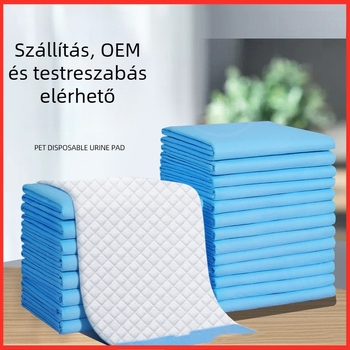 Háziállatok vizeletvédő alátétek — márka Cat face; anyagok: nem szövött textil, bambuszszén rost, gyanta, fluff pulp; alkalmas háziállatok számára; csomagolás specifikáció szerint