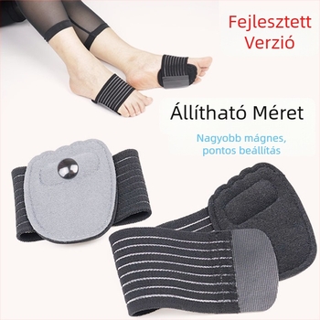 Mágneses talpmasszázs akupont pontokkal – Magnet Massage modell; stílus Akupontos masszázs; talpbetét mágneses terápia; nem testreszabható