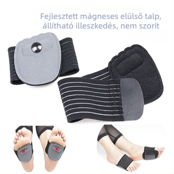 Mágneses talpmasszázs akupont pontokkal – Magnet Massage modell; stílus Akupontos masszázs; talpbetét mágneses terápia; nem testreszabható