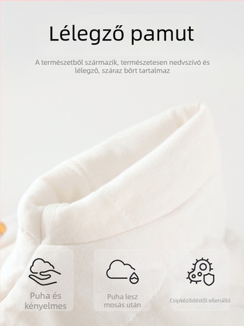 Gyerekeknek való hálózsák szeparált lábakkal; külső és bélés pamut 95%+; töltet space cotton; levehető ujjak; géppel mosható