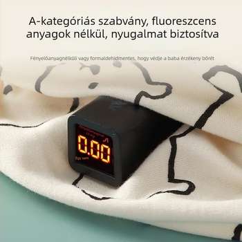 Baba 100% pamut karvédő – Cartoon mintás, folttálló, 1–3 éveseknek, őszi-téli-tavaszi