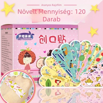 Band-Aid PE, egyszer használatos, orvosi stílus, 100 sebtapasz dobozonként