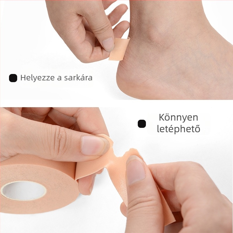 Anti-kopás sarokfolt cipőkhöz — stabilizáló sarokpárnák, alkalmas sportcipőkre, bőr cipőkre, csizmákra, papucsokra, mindennapi használatra, minden évszakban