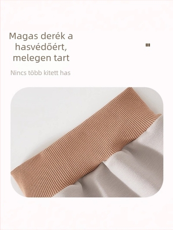 Pamut alvópants gyerekeknek, magas derekú hasvédővel, bélés plüss, 94% pamut + 6% spandex, tavasz–ősz, 1–3 évesek
