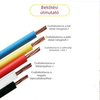 LED hátsó lámpa pickuphoz halcsont alakú, 15W, 12–24V, PVC+LED, univerzális autó és teherautó kompatibilitás