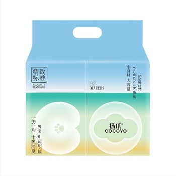 COCOYO Claw Kutyapelenk – Urinfeliszívó párna, dezodoráló és szivárgás elleni védelem, 10 darab/pakk, 3S rendkívül puha nonwoven anyag