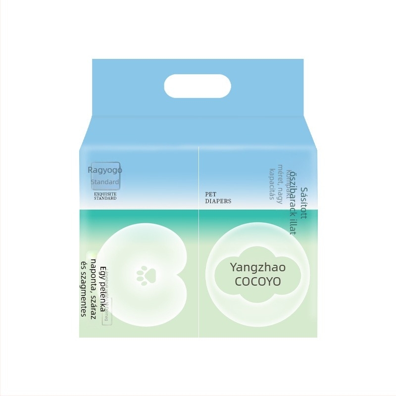 COCOYO Claw Kutyapelenk – Urinfeliszívó párna, dezodoráló és szivárgás elleni védelem, 10 darab/pakk, 3S rendkívül puha nonwoven anyag