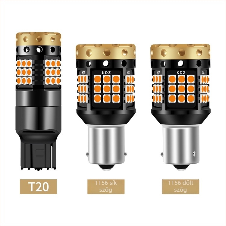 LED indexlámpa anti-flicker dekódolással, 3030 LED, 18W, 12-24V, 6000K