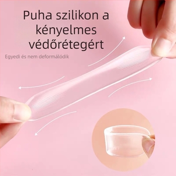 4D átlátszó sarokvédő ragasztó – kopásálló sarokpárna cipőkhöz, sportcipőkhöz, bőr cipőkhöz, csizmákhoz, szandálokhoz, hétköznapi és munkás lábbelikhez, egész éves használatra