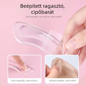 4D átlátszó sarokvédő ragasztó – kopásálló sarokpárna cipőkhöz, sportcipőkhöz, bőr cipőkhöz, csizmákhoz, szandálokhoz, hétköznapi és munkás lábbelikhez, egész éves használatra