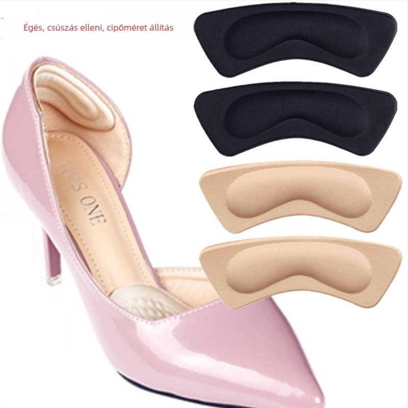 4D átlátszó sarokvédő ragasztó – kopásálló sarokpárna cipőkhöz, sportcipőkhöz, bőr cipőkhöz, csizmákhoz, szandálokhoz, hétköznapi és munkás lábbelikhez, egész éves használatra