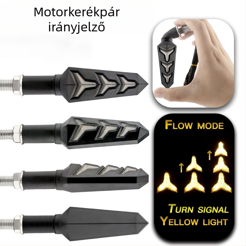 halcsont alakú LED lámpa 12V járművekhez, univerzális kompatibilitás, IP67 vízálló, 50 000 órás élettartam