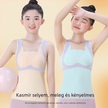 Lányok téli termo mellény – 94,3% poliészter / 5,7% spandex, 8+ év felett (magasság >140 cm)