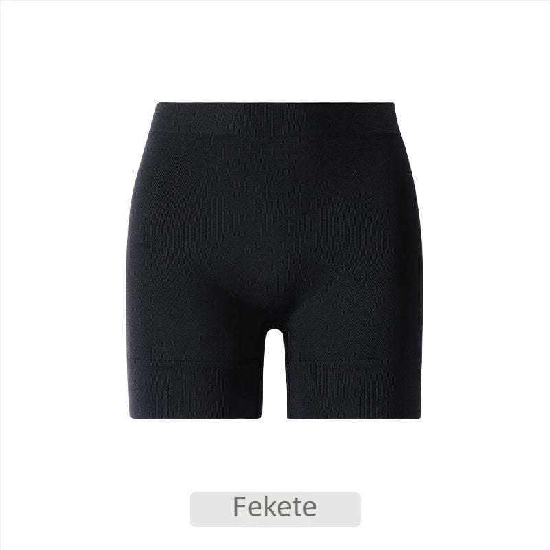 Női magas derekú biztonsági nadrág, varratmentes, anti-expozíció, nylon anyagból, egyben leggings és rövidnadrág