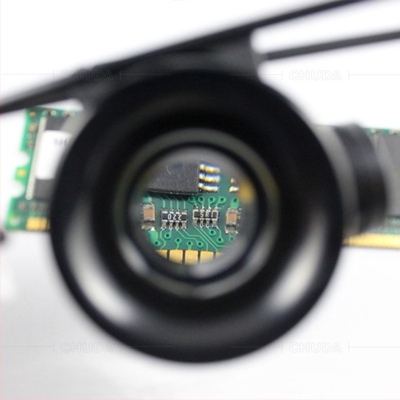 Chuda 9892A 20x nagyító LED-del — ékszer- és óra javítási eszköz porcelánhoz