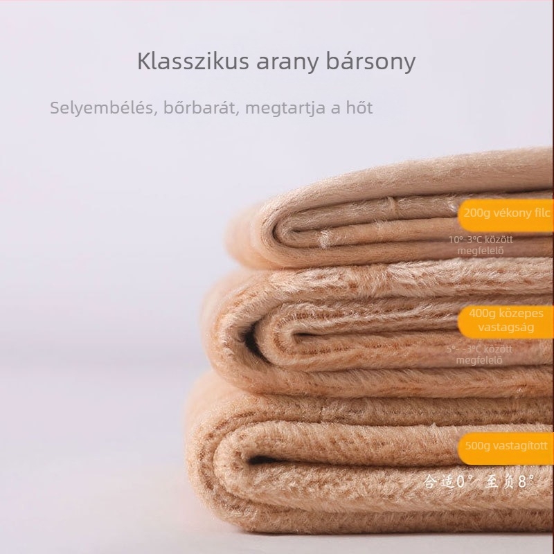 Őszi–téli fleece-sel bélelt fényes férfi harisnyanadrág, meleg, plusz méret