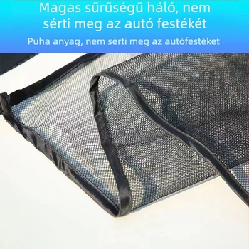 Autó motorvédő rovarmentes háló a középső rács pozíciójára, géz háló anyag, méretek 113×75 cm, minden modellhez kompatibilis