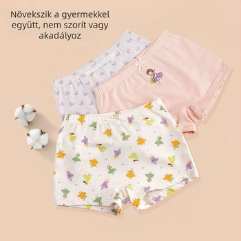 Gyerekeknek készült pamut boxer alsó | Uniszex, A osztályú biztonság, Pamut 47,5%, 3–8 évesek, 2021-es tél