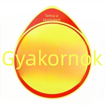 Autókarosszéria matricája figyelmeztető jelekkel, mágneses rögzítés, anyag: Egyéb