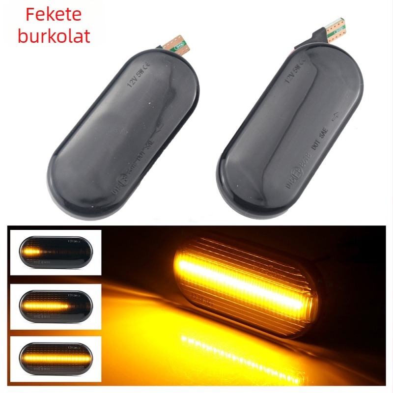 Oldalsó jelző- és irányjelző fény VW és Ford modellekhez | ABS | 12V | 5W