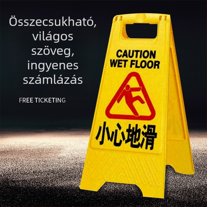 A-keretes figyelmeztető tábla a parkolás tilos, WLS-1101, Blow molding, Silk Screen, Gazdaságos reflexiós film, Eredet: Shandong