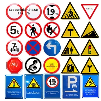 Sebességkorlátozás tábla – Anke, közúti jelzőtábla sorozat