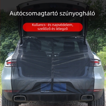 Autócsomagtartó szúnyoghálója SUV/Off‑Road – Kemping és árnyékolás, Poliészter, Nyílás 1 mm, Vezeték átmérője: Egyéb, Élettartam >5 év