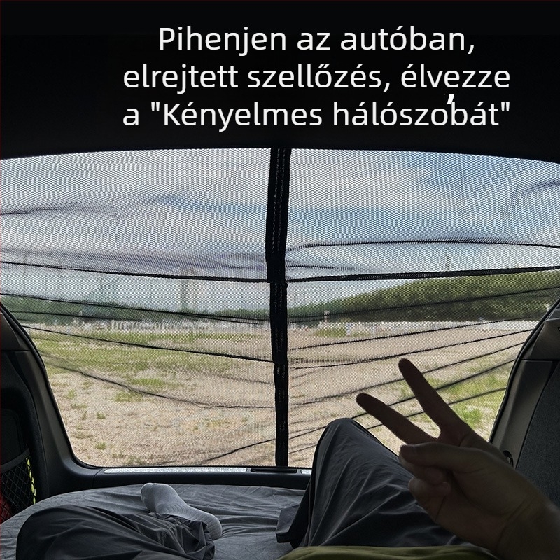 Autócsomagtartó szúnyoghálója SUV/Off‑Road – Kemping és árnyékolás, Poliészter, Nyílás 1 mm, Vezeték átmérője: Egyéb, Élettartam >5 év