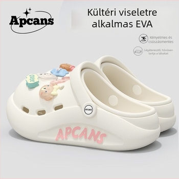 Női EVA Crocs-stílusú kloggok, csúszásmentes talp, ívtámogatás, vastag talp (2025)
