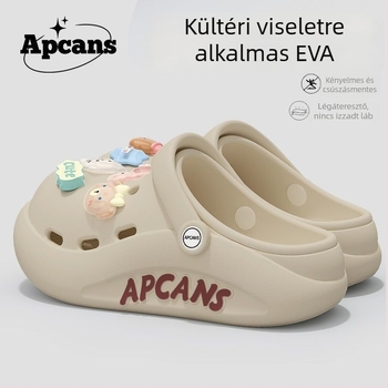 Női EVA Crocs-stílusú kloggok, csúszásmentes talp, ívtámogatás, vastag talp (2025)