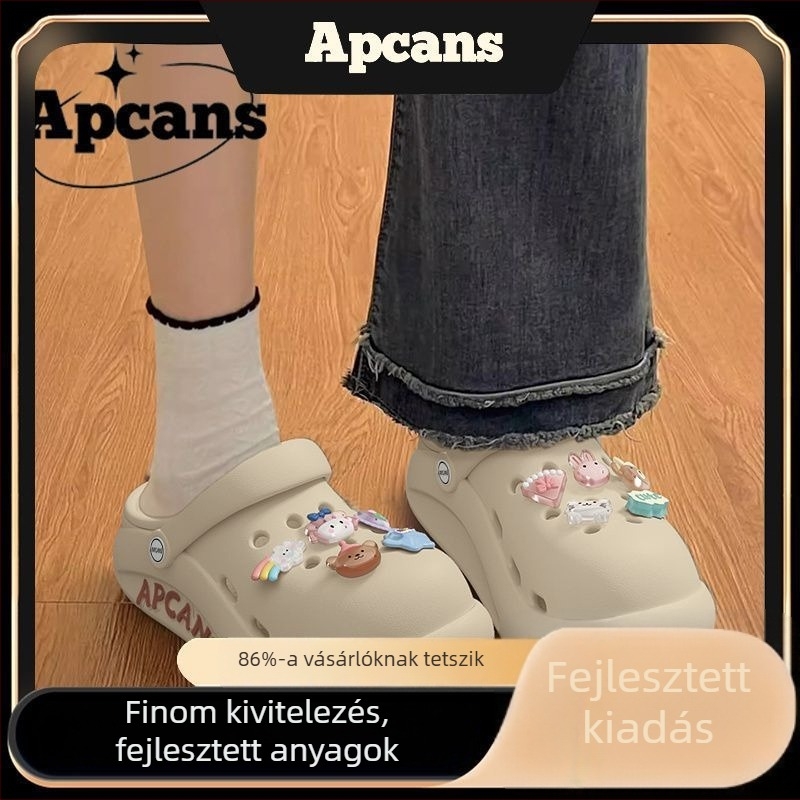 Női EVA Crocs-stílusú kloggok, csúszásmentes talp, ívtámogatás, vastag talp (2025)