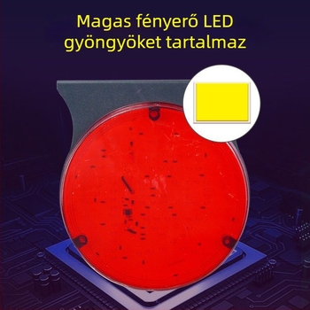 Kamion LED villogó fény, kettős feszültségű ellátású 24V/12V, hátsó riasztó fény szekvenciális villogással és ködfénnyel