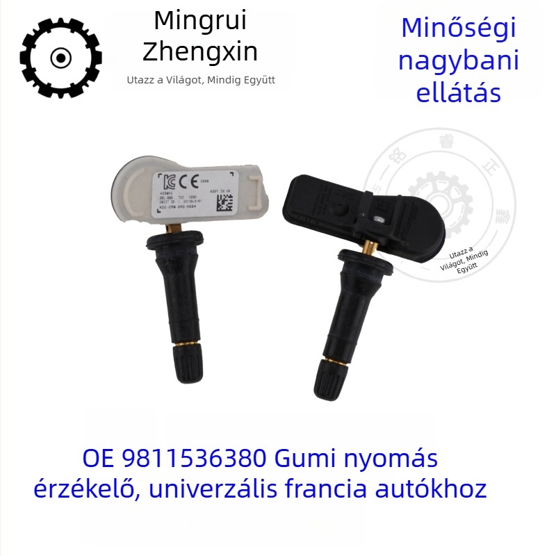 Gumiabroncsnyomás-monitorozó szenzor 9811536380 a Peugeot Citroën 308/508/3008-hoz; beépített szerelés; kiváló pontosság; kompatibilis modellek 308, 508, 3008