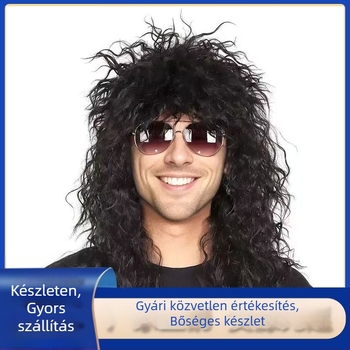 Cosplay paróka – rövid haj, punk rock stílus, hőálló rostok, festhető, modell KZ-001