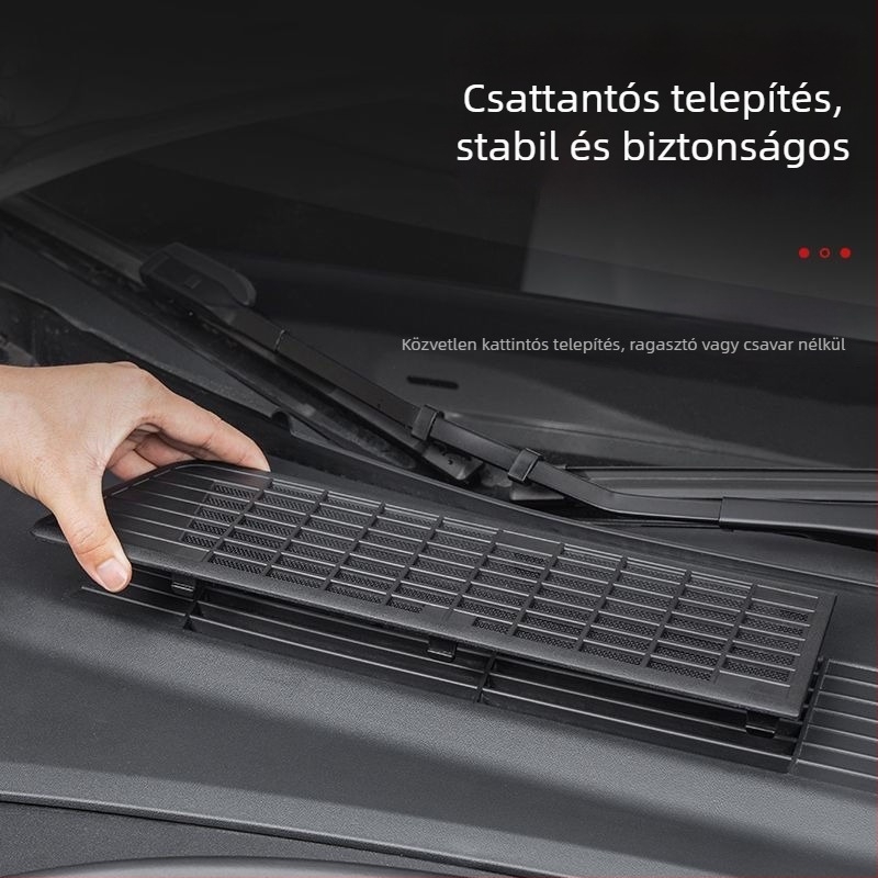 ABS rovarháló a Tesla Model 3/Y légkondicionáló be- és kimeneti nyílásaihoz