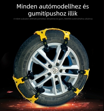 Gumiabroncs-téli lánc, modell R-1538, márka suitu, univerzális illeszkedés, tömeg 3,6 kg